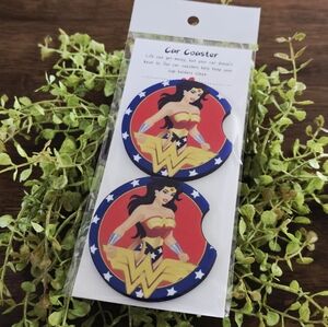 Wonder Woman Car Coasters